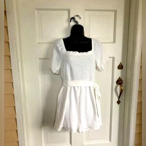 White Romper - Bridal